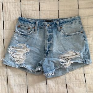 Abercrombie jean shorts